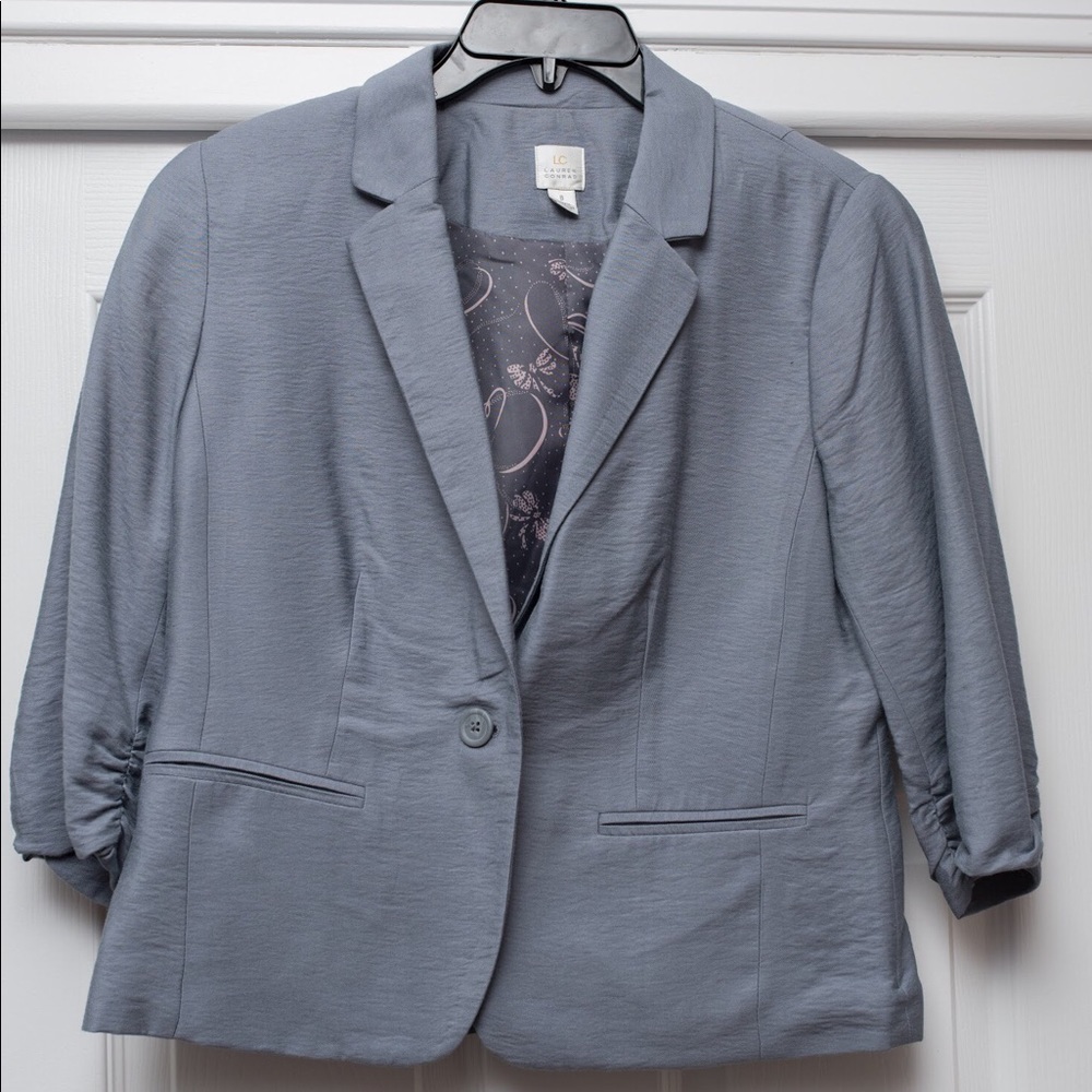 LC Lauren Conrad gray blazer